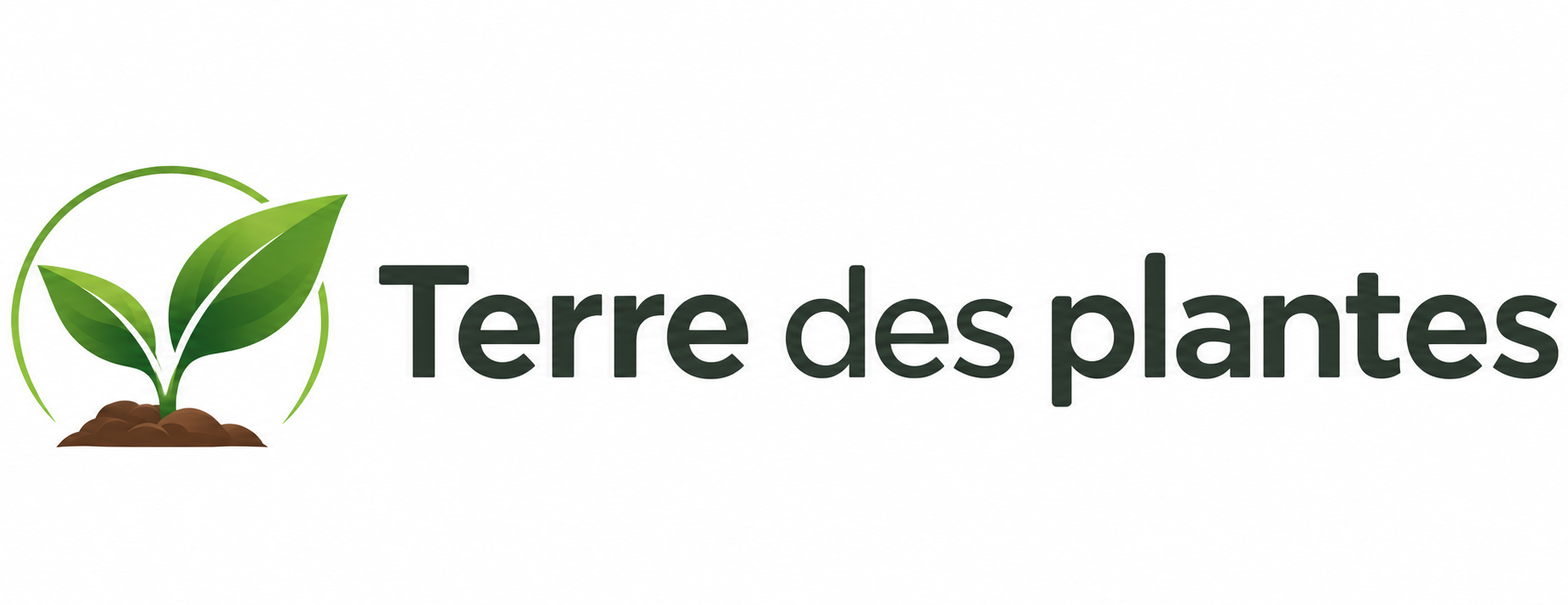 logo allongé terre des plantes